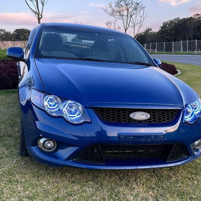 Ford Falcon FG MK1 Hex Halo Headlights