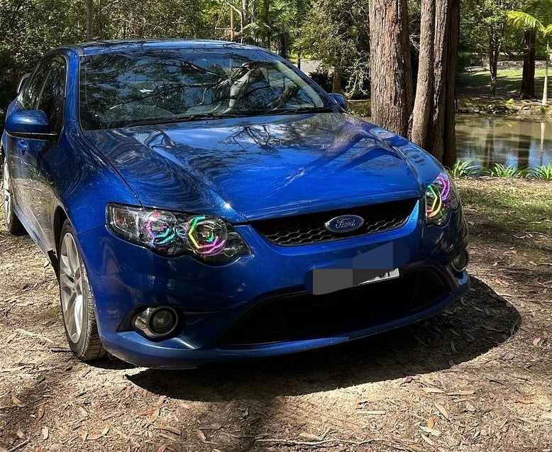 Ford Falcon FG MK1 Hex Halo Headlights