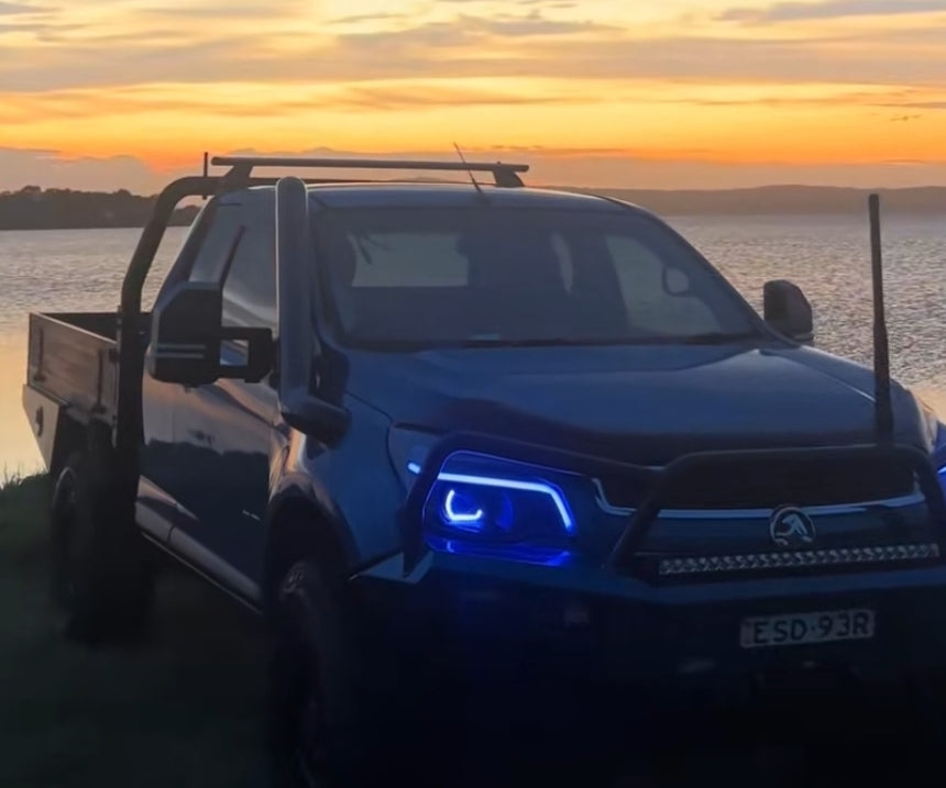 Holden Colorado RG angry eye 2012-2016