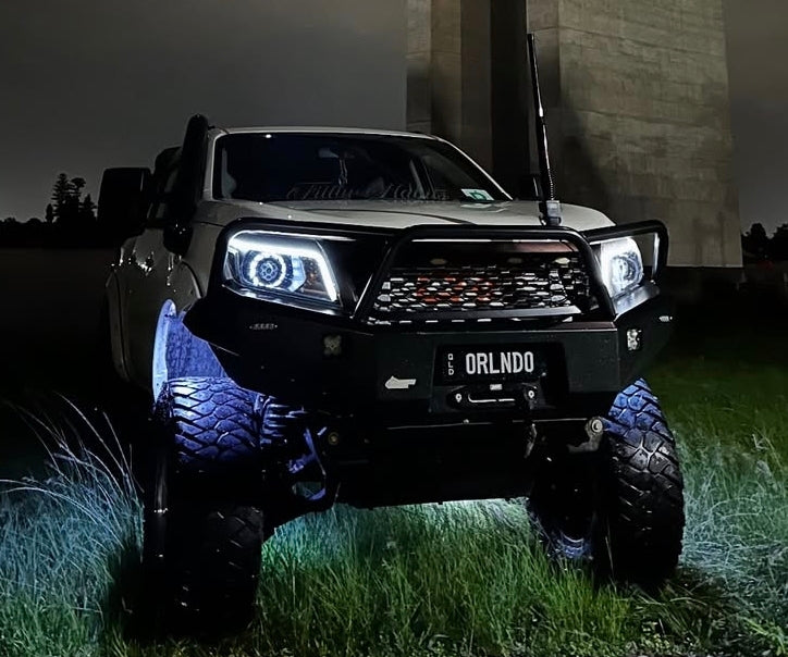 Nissan Navara D23 NP300 custom headlights 2015 - onwards