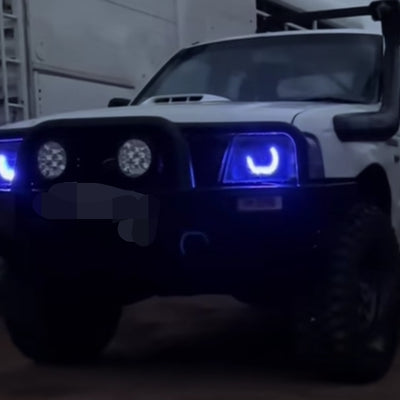 Ford Courier PG - PH 02-06 &  Mazda Bravo UN Series B2500 B2600 custom headlights