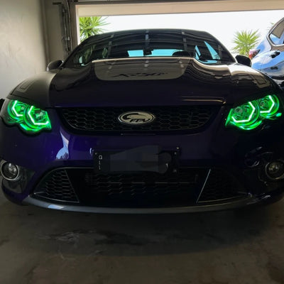 Ford Falcon FG MK1 Hex Halo Headlights