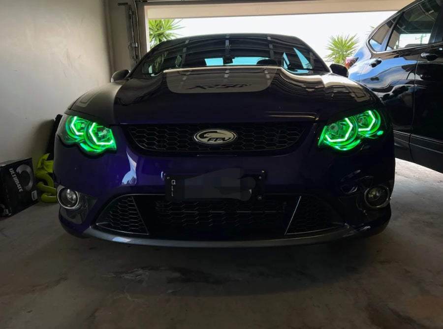 Ford Falcon FG MK1 Hex Halo Headlights