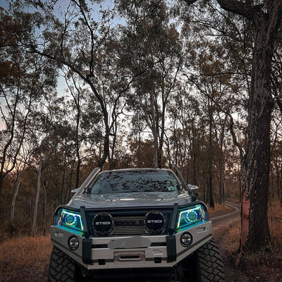 Nissan Navara D23 NP300 custom headlights 2015 - onwards