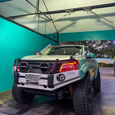 Nissan Navara D23 NP300 custom headlights 2015 - onwards