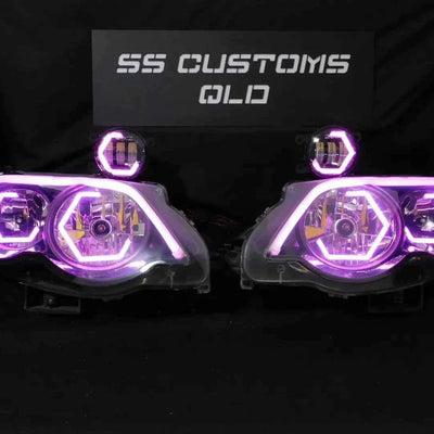 Ford Falcon FG MK1 Hex Halo Headlights