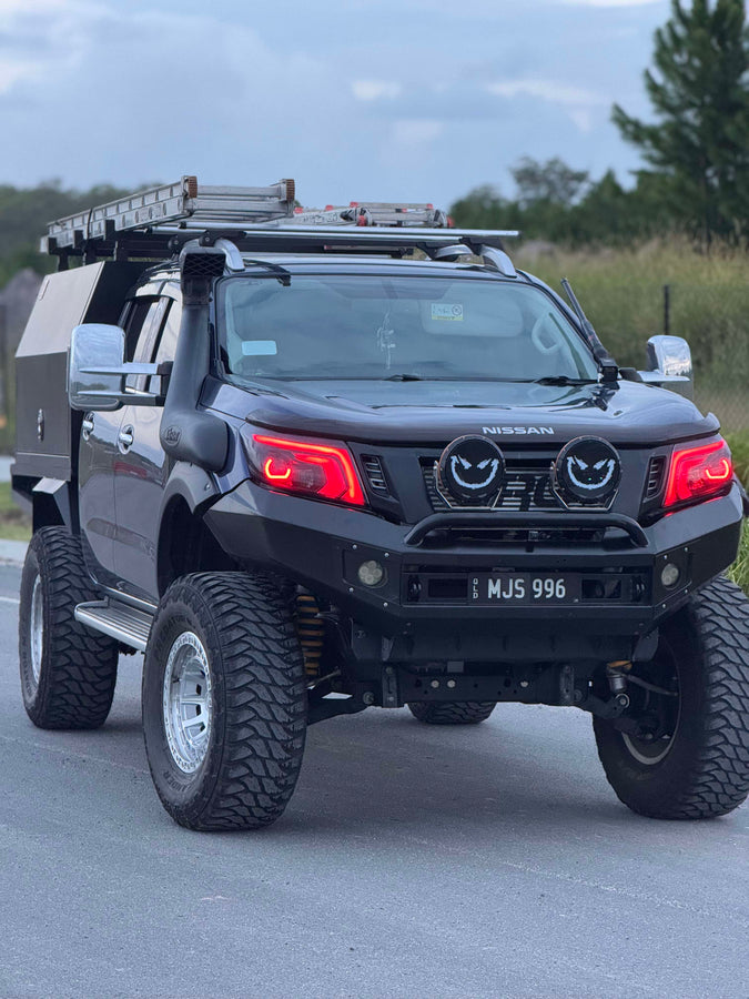 Nissan Navara D23 NP300 SL,ST,STX DX,RX custom headlights 2015 - onwards