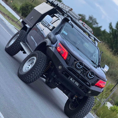 Nissan Navara D23 NP300 SL,ST,STX DX,RX custom headlights 2015 - onwards