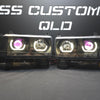 Toyota Landcruiser 80 Series angry eyes
