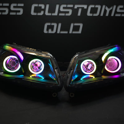 Holden VF Commodore Blacked Out All Chrome