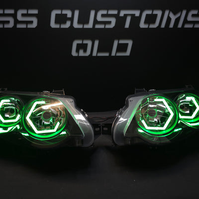 Ford Falcon FG MK1 Hex Halo Headlights