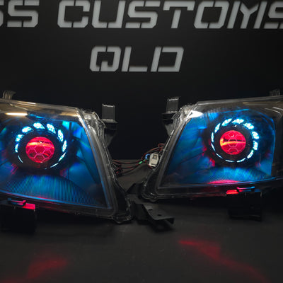 Toyota Hilux N70 Custom LED Headlights
