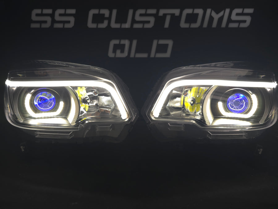 Holden Colorado RG angry eye 2012-2016