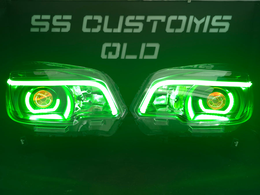 Holden Colorado RG angry eye 2012-2016