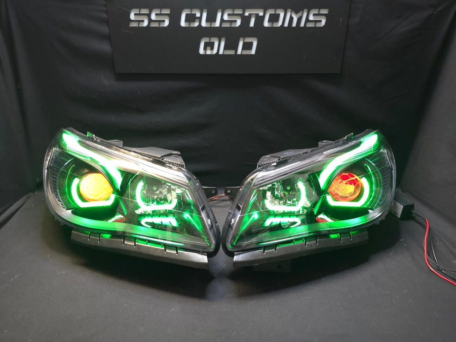 Holden VF Commodore angry eye