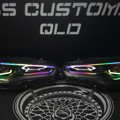 Mitsubishi CJ Lancer Vland headlights