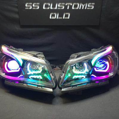 Holden VF Commodore angry eye