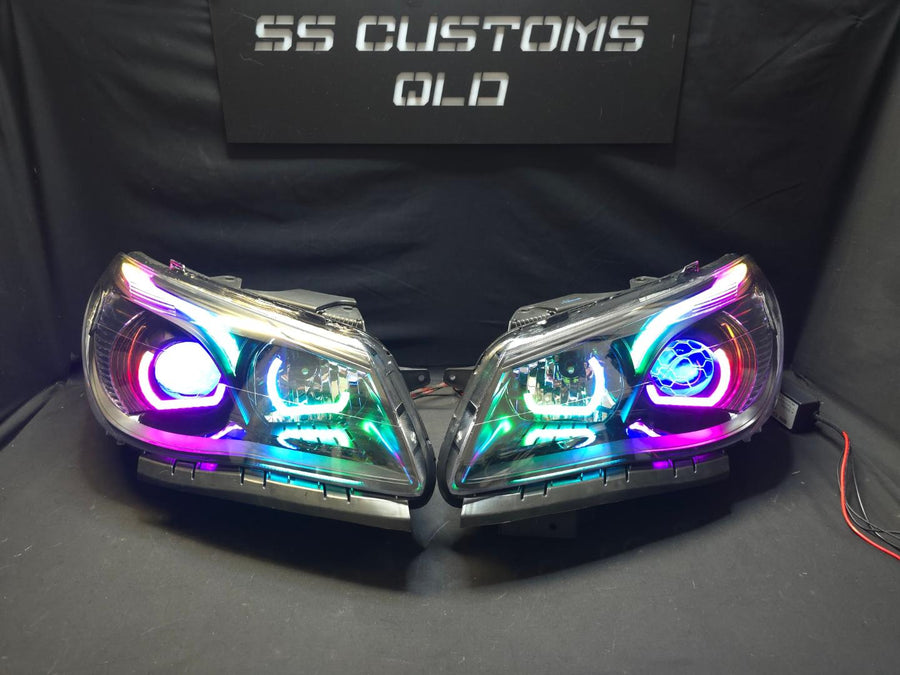 Holden VF Commodore angry eye