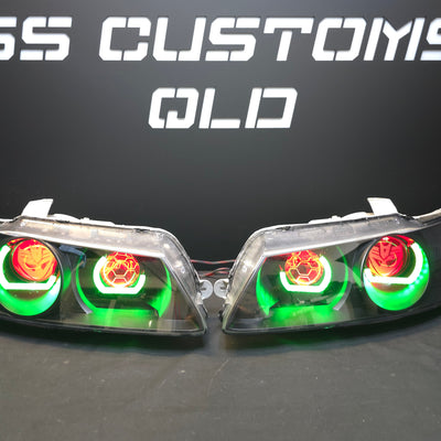 Holden VY/VZ Calais Angry eyes