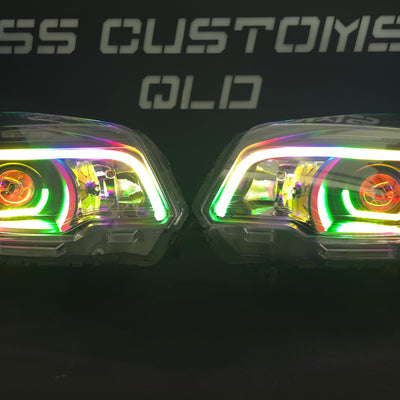 Holden Colorado RG angry eye 2012-2016