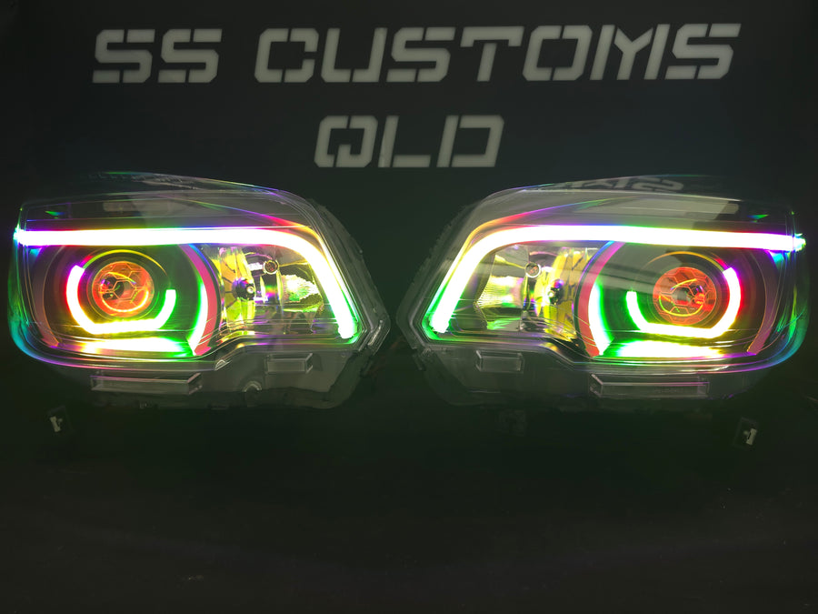 Holden Colorado RG angry eye 2012-2016