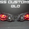 Ford Falcon BA BF XR projector custom headlights
