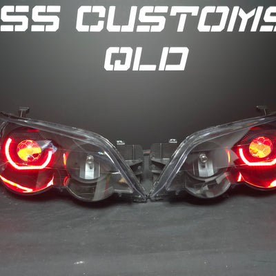 Ford Falcon BA BF XR projector custom headlights