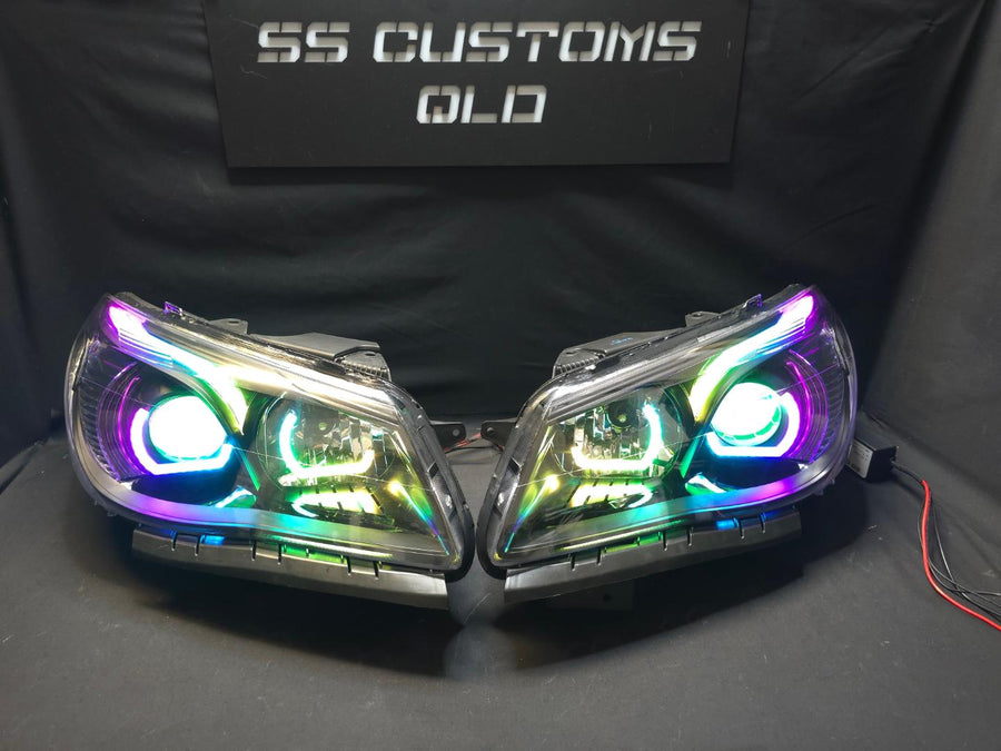 Holden VF Commodore angry eye