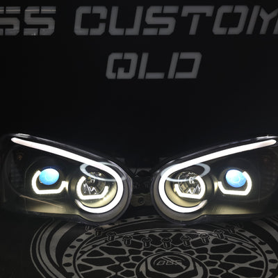 Subaru Impreza WRX Blobeye DRL headlights