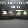 Toyota Landcruiser 80 Series angry eyes