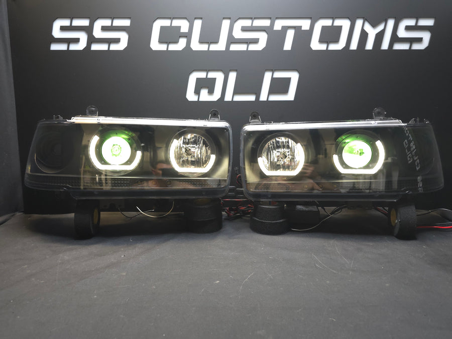 Toyota Landcruiser 80 Series angry eyes