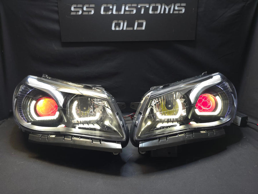 Holden VF Commodore angry eye