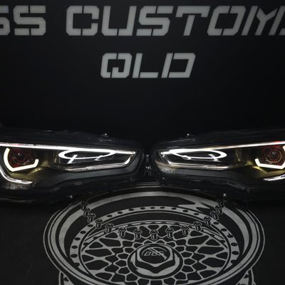 Mitsubishi CJ Lancer Vland headlights