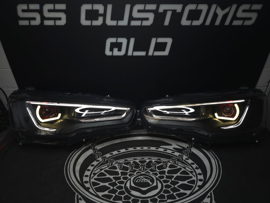 Mitsubishi CJ Lancer Vland headlights