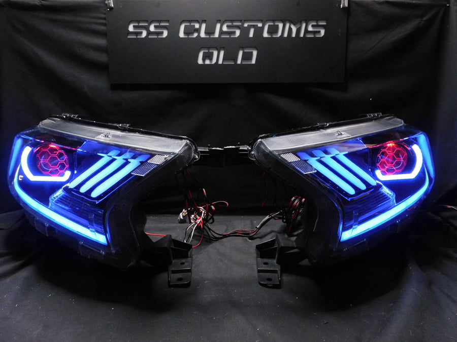 Ford Ranger PX2/PX3 Mustang angry eyes