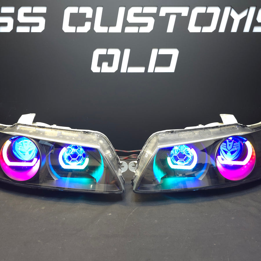 Holden VY VZ Calais Angry eyes SS Customs QLD