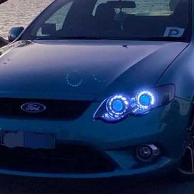 Custom Ford model LED lighting in Queensland