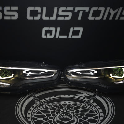 Mitsubishi CJ Lancer Vland headlights