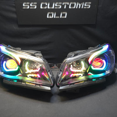 Holden VF Commodore angry eye