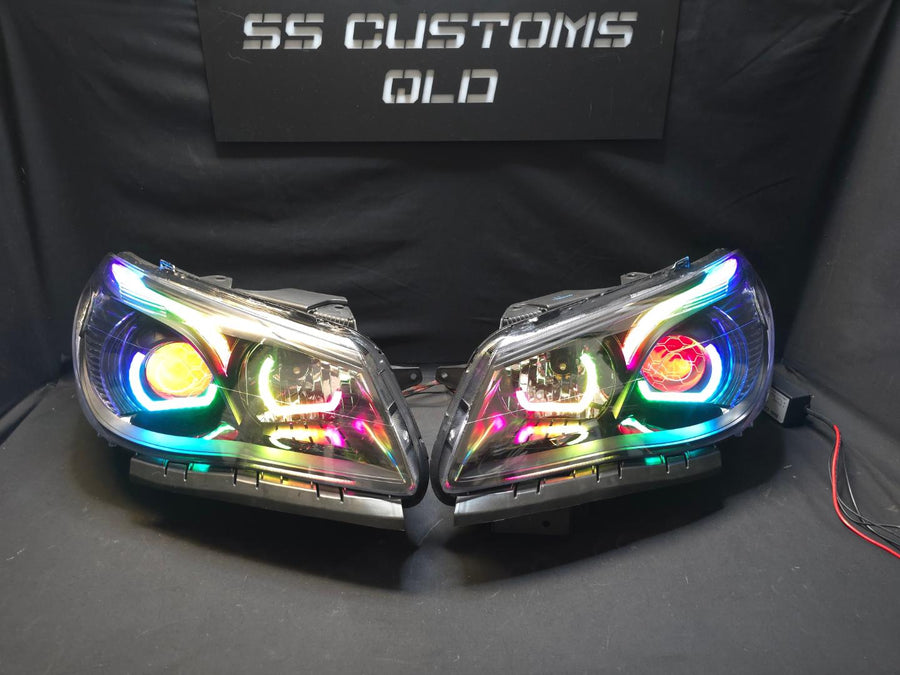 Holden VF Commodore angry eye