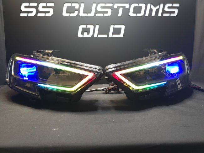 Audi A3 S3 RS3 custom headlights