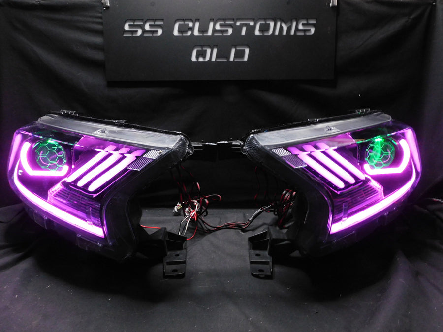 Ford Ranger PX2/PX3 Mustang angry eyes