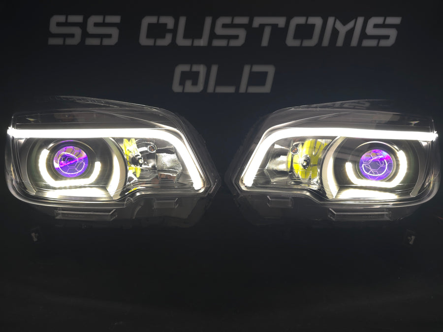 Holden Colorado RG angry eye 2012-2016