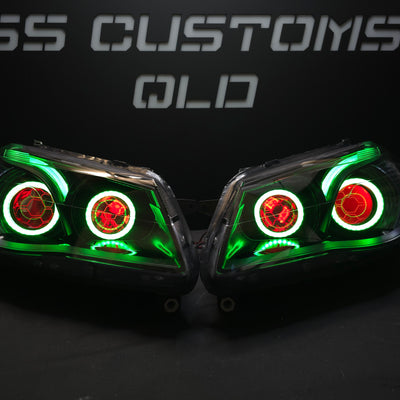 Holden VF Commodore Blacked Out All Chrome