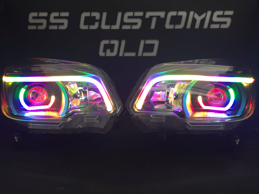 Holden Colorado RG angry eye 2012-2016