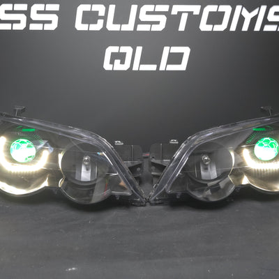 Ford Falcon BA BF XR projector custom headlights