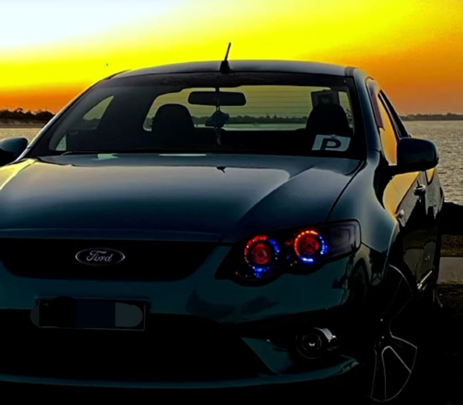 Custom Ford model LED lighting in Queensland