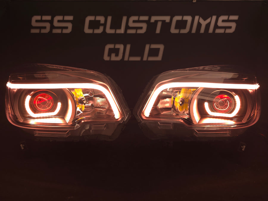Holden Colorado RG angry eye 2012-2016