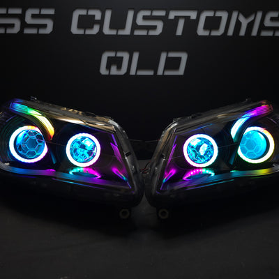 Holden VF Commodore Blacked Out All Chrome