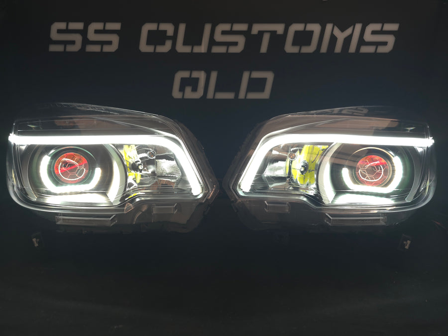Holden Colorado RG angry eye 2012-2016